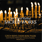Wanhal’s Sacred Works on ArcoDiva label CD – World premiere recording